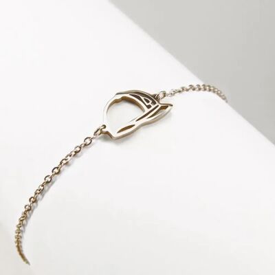 Armband Reithelm Ponytail & Co Doré 13/5 cm Femme Armband Reithelm Ponytail & Co Doré 13/5 cm Femme