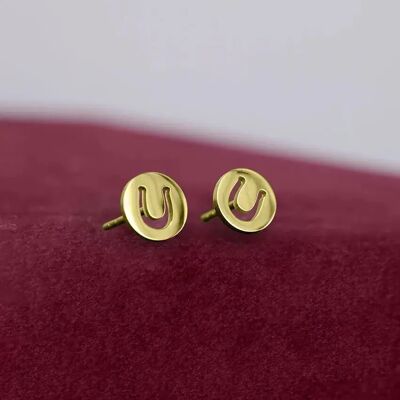 Hufeisen Ohrringe Frau Ponytail & Co Doré TU Femme Hufeisen Ohrringe Frau Ponytail & Co Doré TU Femme