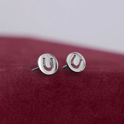 Hufeisen Ohrringe Frau Ponytail & Co Argenté TU Femme Hufeisen Ohrringe Frau Ponytail & Co Argenté TU Femme
