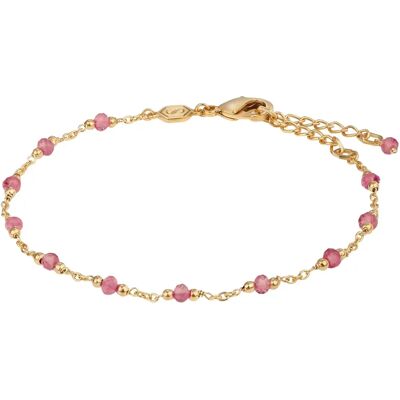 Tourmalin-Armband für Frauen Sloya Elyssa Rose 16,5/20,5 cm Femme Tourmalin-Armband für Frauen Sloya Elyssa Rose 16,5/20,5 cm Femme