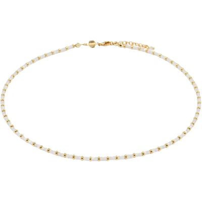 Mondstein-Halskette für Frauen Sloya Karia Blanc 42/45,5 cm Femme Mondstein-Halskette für Frauen Sloya Karia Blanc 42/45,5 cm Femme