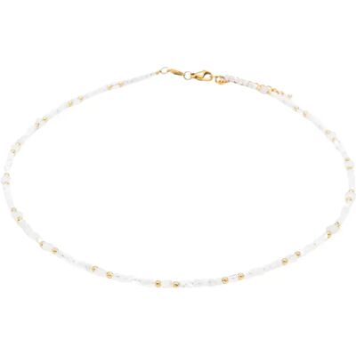 Mondstein-Halskette für Frauen Sloya Paloma Blanc 39,5/43 cm Femme Mondstein-Halskette für Frauen Sloya Paloma Blanc 39,5/43 cm Femme