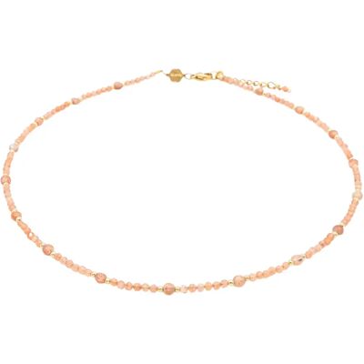 Sonnenstein-Halskette für Frauen Sloya Paloma Orange 39,5/43 cm Femme Sonnenstein-Halskette für Frauen Sloya Paloma Orange 39,5/43 cm Femme