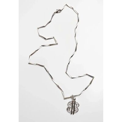 Halskette Urban Classics small dollar Argenté TU Mixte Halskette Urban Classics small dollar Argenté TU Mixte