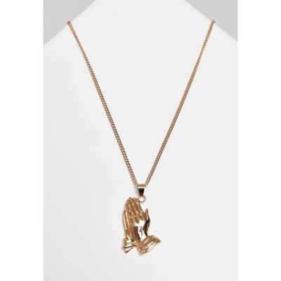 Halskette Urban Classics pray hands Jaune TU Mixte Halskette Urban Classics pray hands Jaune TU Mixte