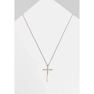 Halskette Urban Classics big basic cross Jaune TU Mixte Halskette Urban Classics big basic cross Jaune TU Mixte
