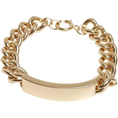 Armbänder Urban Classics plate bracelet Jaune S/M Mixte Armbänder Urban Classics plate bracelet Jaune S/M Mixte