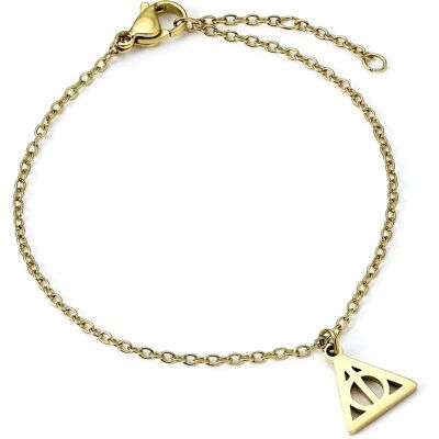 Armband The Carat Shop Harry Potter Deathly Hallows Doré TU Mixte Armband The Carat Shop Harry Potter Deathly Hallows Doré TU Mixte