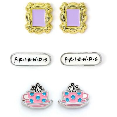 Ohrringe The Carat Shop Friends Multicolore TU Mixte Ohrringe The Carat Shop Friends Multicolore TU Mixte