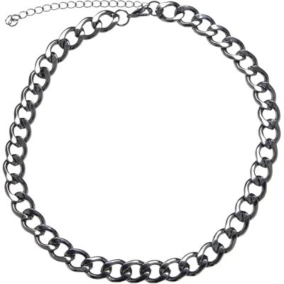 Halskette mit großer Kette Urban Classics Gris TU Mixte Halskette mit großer Kette Urban Classics Gris TU Mixte