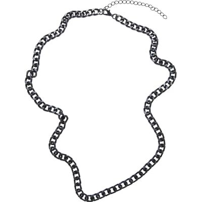 Halskette Urban Classics Long Basic Chain Noir TU Mixte Halskette Urban Classics Long Basic Chain Noir TU Mixte
