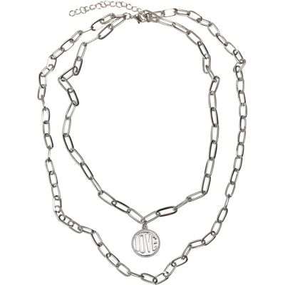 Halskette Urban Classics Love Basic Argenté TU Mixte Halskette Urban Classics Love Basic Argenté TU Mixte