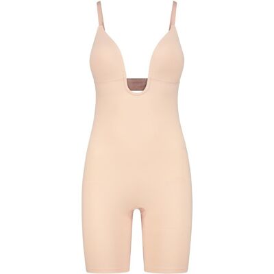 V-Ausschnitt Bodys für Frauen Bye Bra Beige L Femme V-Ausschnitt Bodys für Frauen Bye Bra Beige L Femme