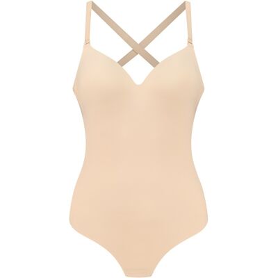 Body für Frauen Bye Bra Beige M Femme Body für Frauen Bye Bra Beige M Femme