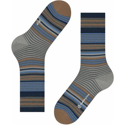 Socken Burlington Stripe Gris 40/46 Homme Socken Burlington Stripe Gris 40/46 Homme