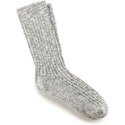 Socken Baumwolle für Damen Birkenstock Slub Gris 39 Femme Socken Baumwolle für Damen Birkenstock Slub Gris 39 Femme