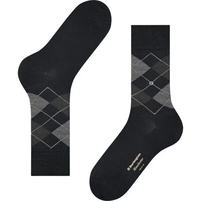 Socken Burlington Manchester Noir 46/50 Homme Socken Burlington Manchester Noir 46/50 Homme