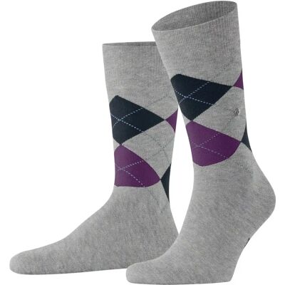 Socken Burlington King Gris 40/46 Homme Socken Burlington King Gris 40/46 Homme