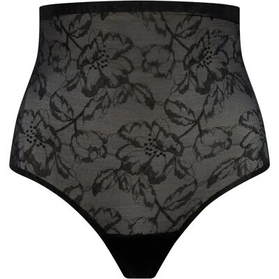 Hohe Taille Spitzen Shapewear für Frauen Bye Bra Noir M Femme Hohe Taille Spitzen Shapewear für Frauen Bye Bra Noir M Femme