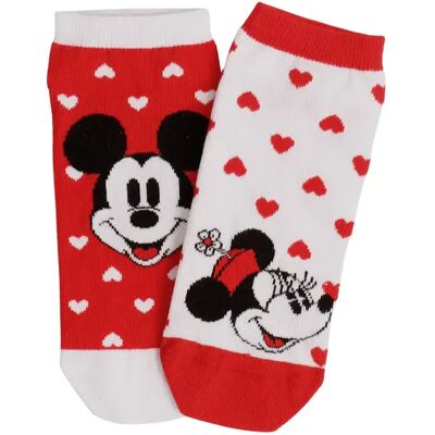 Socken für Damen Disney Thinking Of You (x6) Bleu TU Femme Socken für Damen Disney Thinking Of You (x6) Bleu TU Femme
