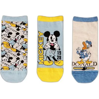 Socken für Damen Disney Mickey Donald (x6) Bleu TU Femme Socken für Damen Disney Mickey Donald (x6) Bleu TU Femme