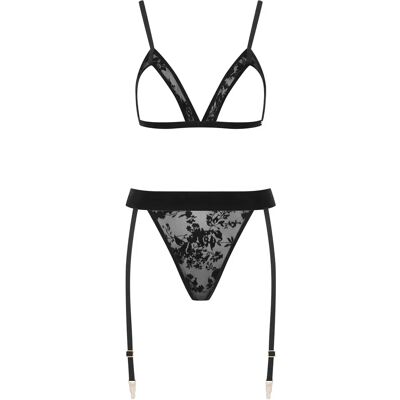 Bügel-BH und String für Frauen Esotiq Zeal Noir S/M Femme Bügel-BH und String für Frauen Esotiq Zeal Noir S/M Femme