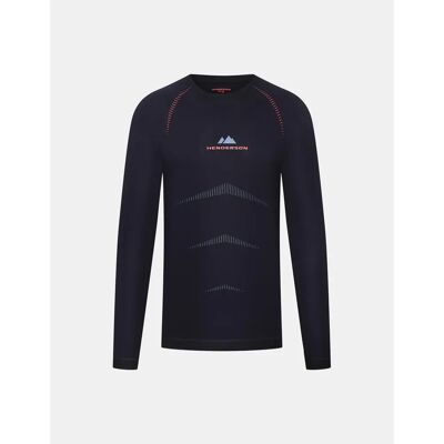 Unterwäsche mit langen Ärmeln Henderson Skin Noir 2XL Homme Unterwäsche mit langen Ärmeln Henderson Skin Noir 2XL Homme