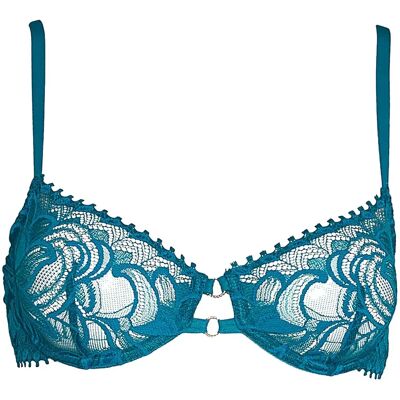 BH mit Bügel Frau Huit Bijou Bleu 85B Femme BH mit Bügel Frau Huit Bijou Bleu 85B Femme