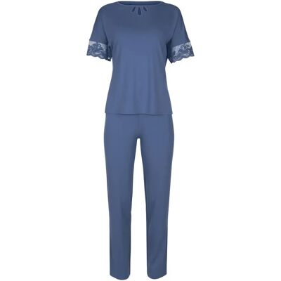 Damen Pyjamahose Lisca Juliette Bleu M Femme Damen Pyjamahose Lisca Juliette Bleu M Femme