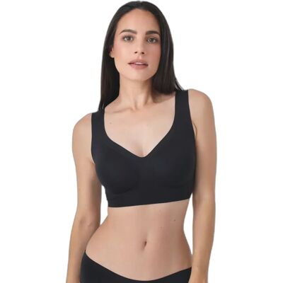 Bustier Damen Sassa Bonded Micro Noir S Femme Bustier Damen Sassa Bonded Micro Noir S Femme