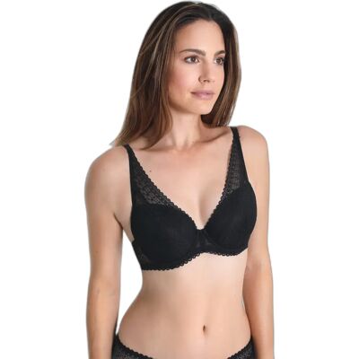 Gepolsterter Bügel-BH für Damen Sassa Tempting Passion Noir 90C Femme Gepolsterter Bügel-BH für Damen Sassa Tempting Passion Noir 90C Femme