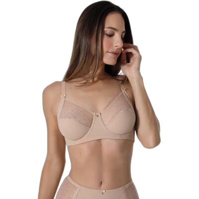 Bügel-BH Damen Sassa Jacquard Impressive Beige 90D Femme Bügel-BH Damen Sassa Jacquard Impressive Beige 90D Femme