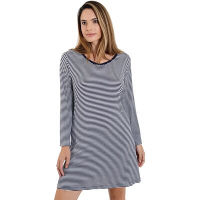 Nachthemd mit Streifen Damen Sassa Casual Comfort Noir 38 Femme Nachthemd mit Streifen Damen Sassa Casual Comfort Noir 38 Femme