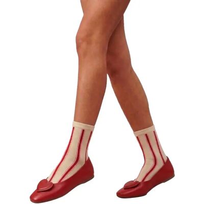Socken für Damen She is Sunday Rosa Amore Multicolore 36/39 Femme Socken für Damen She is Sunday Rosa Amore Multicolore 36/39 Femme