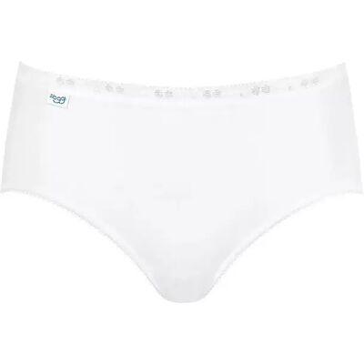Midi-Höschen, Frau Sloggi Basic+ (x3) Blanc 38 Femme Midi-Höschen, Frau Sloggi Basic+ (x3) Blanc 38 Femme