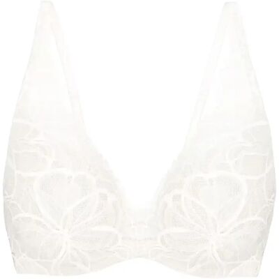 Damen gepolsterter BH mit Bügel Triumph Body Make-Up Illusion Lace Blanc 100C Femme Damen gepolsterter BH mit Bügel Triumph Body Make-Up Illusion Lace Blanc 100C Femme