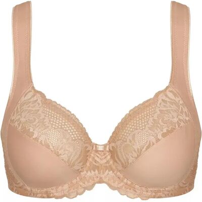 BH, gezackt, Baumwolle, Frau Triumph Modern W02 Beige 95B Femme BH, gezackt, Baumwolle, Frau Triumph Modern W02 Beige 95B Femme