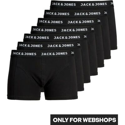 Boxershorts Jack & Jones (x7) Noir M Homme Boxershorts Jack & Jones (x7) Noir M Homme