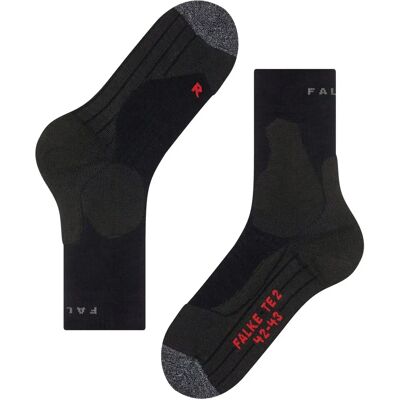 Socken Falke TE2 Noir 39/41 Homme Socken Falke TE2 Noir 39/41 Homme
