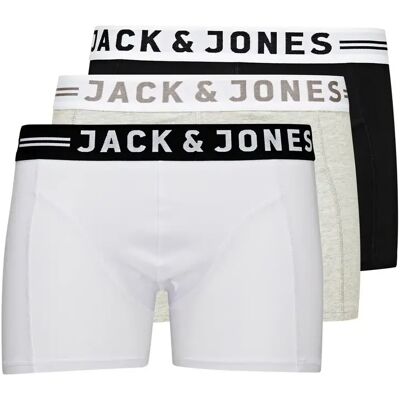 Boxer Jack & Jones Sense (x3) Gris L Homme Boxer Jack & Jones Sense (x3) Gris L Homme