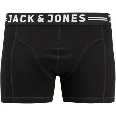 3er-Pack Boxershorts in großen Größen Jack & Jones Jacsense Noir 6XL Homme 3er-Pack Boxershorts in großen Größen Jack & Jones Jacsense Noir 6XL Homme