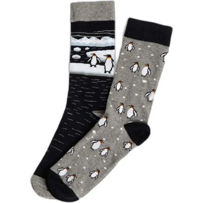 Socken Admas Ice Walker Medium (x6) Bleu TU Homme Socken Admas Ice Walker Medium (x6) Bleu TU Homme