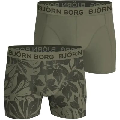 Boxer aus Bambus- und Baumwollmischung Björn Borg (x2) Vert M Homme Boxer aus Bambus- und Baumwollmischung Björn Borg (x2) Vert M Homme