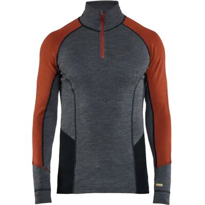 Hemd Unterwäsche Stehkragen aus Merinowolle Blaklader Xwarm Gris L Mixte Hemd Unterwäsche Stehkragen aus Merinowolle Blaklader Xwarm Gris L Mixte