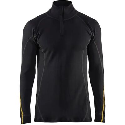 Unterhemd mit Reißverschlusskragen Blaklader Noir M Homme Unterhemd mit Reißverschlusskragen Blaklader Noir M Homme