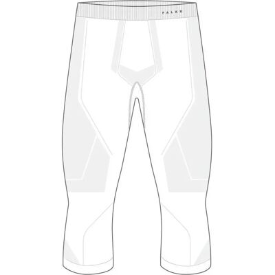 3/4 Leggings Falke Warm Blanc M Homme 3/4 Leggings Falke Warm Blanc M Homme