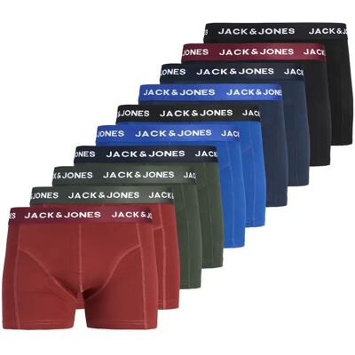 Boxer Jack & Jones (x10) Multicolore XL Homme Boxer Jack & Jones (x10) Multicolore XL Homme