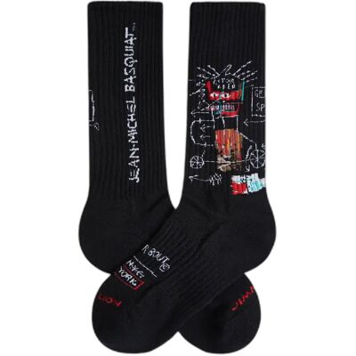 Socken Jimmy Lion Basquiat Gem Spa Noir 41/46 Mixte Socken Jimmy Lion Basquiat Gem Spa Noir 41/46 Mixte