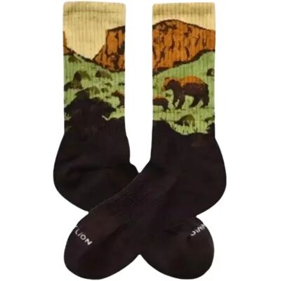 Socken Jimmy Lion Athletic Bear Rock Marron 36/40 Mixte Socken Jimmy Lion Athletic Bear Rock Marron 36/40 Mixte