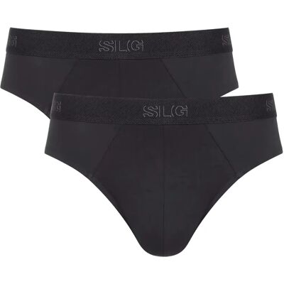 Slip Sloggi Base Brief (x2) Noir L Homme Slip Sloggi Base Brief (x2) Noir L Homme